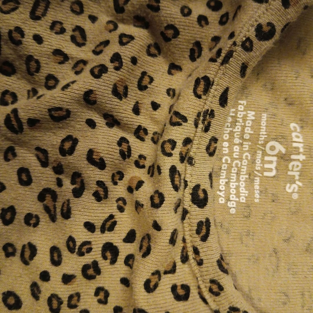 Leopard Print Kids One Piece - Picture 7 of 8